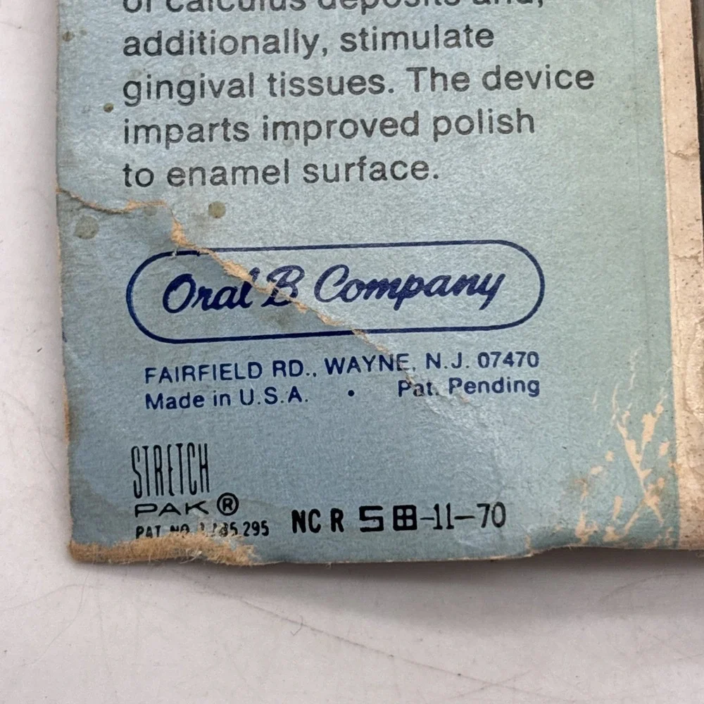 Oral-B vintage oral